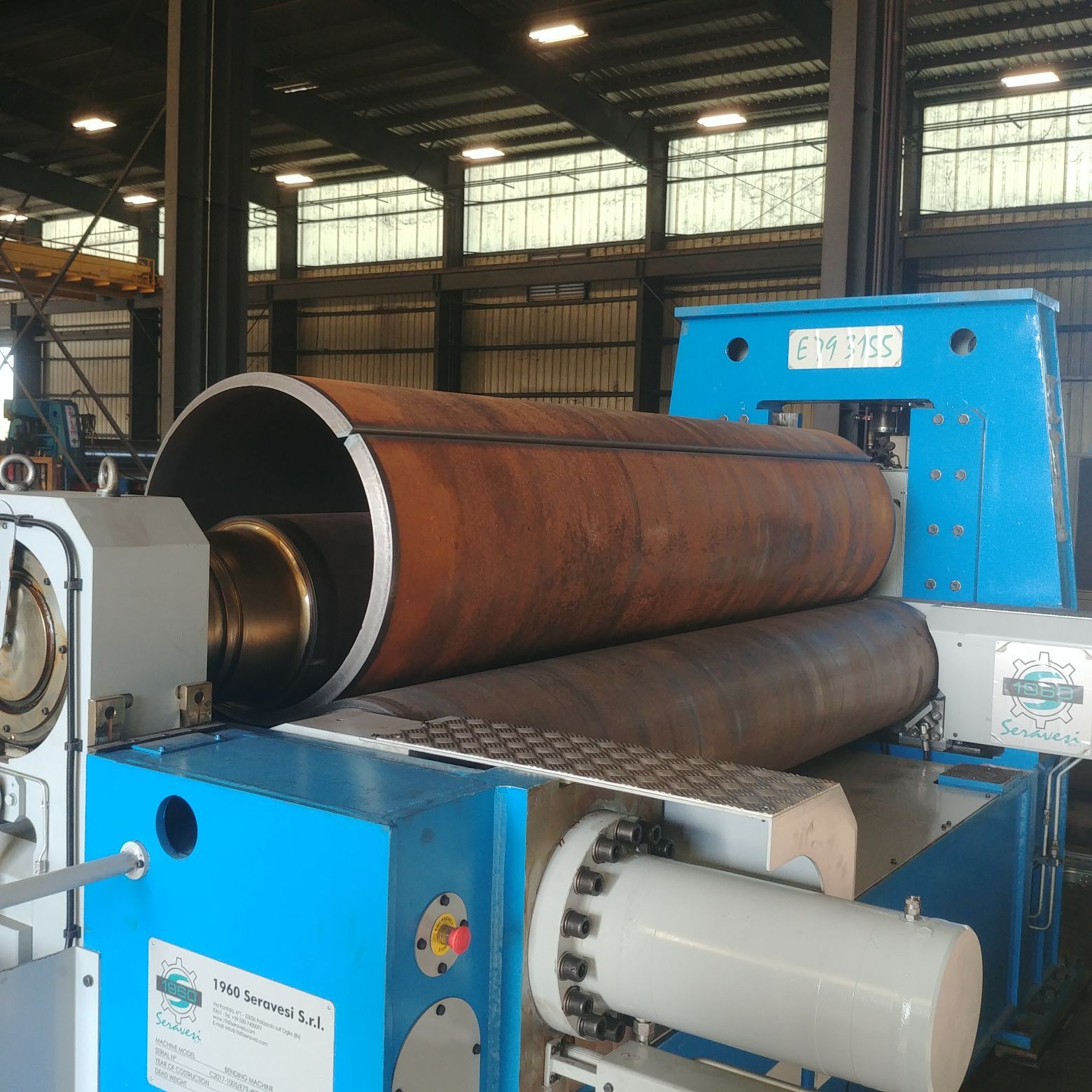 3 Roll Plate Bending Machine